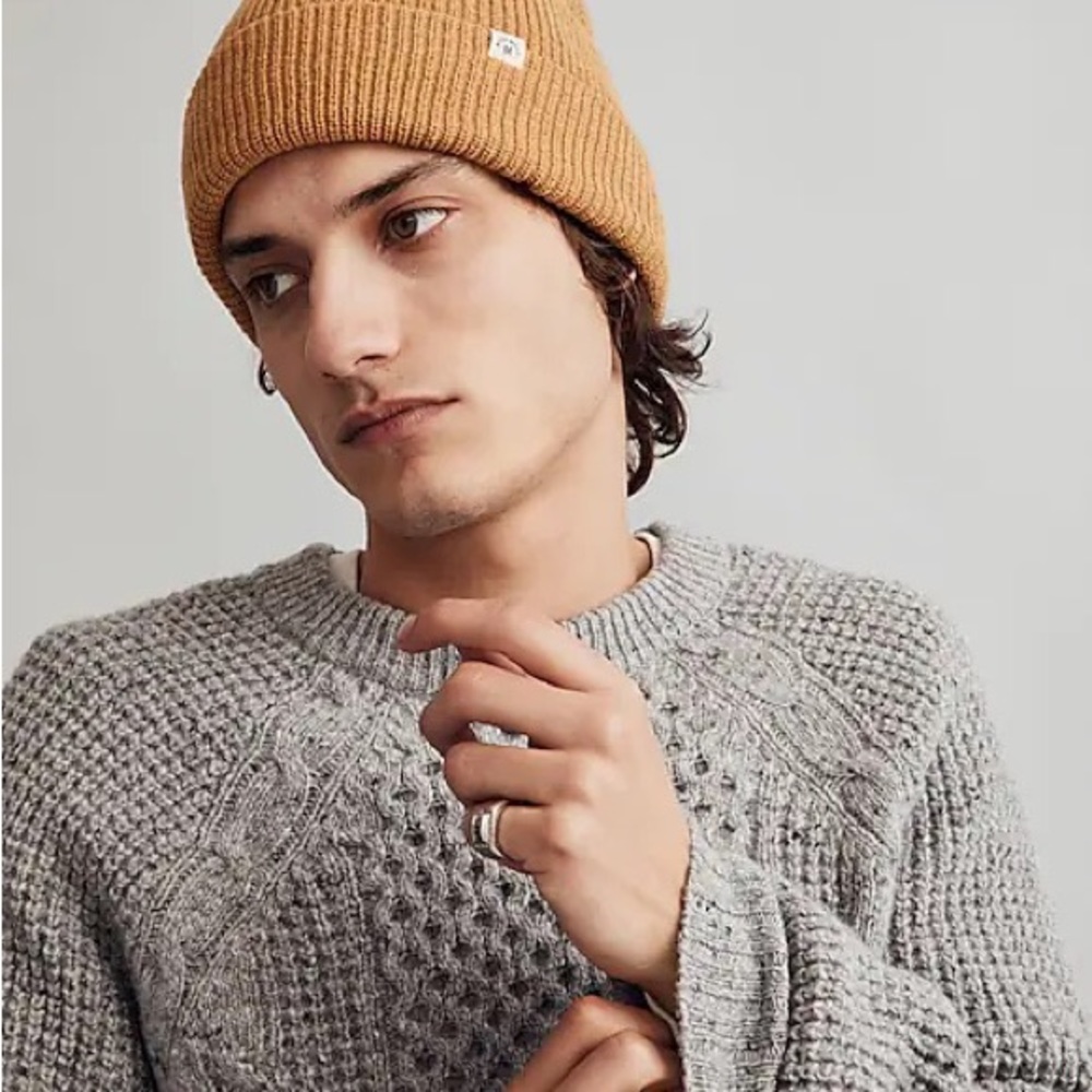 NWT Madewell Cableknit Fisherman Sweater - Picture 2 of 6